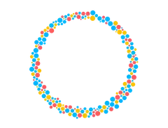 ForceSimulation - collision-detection